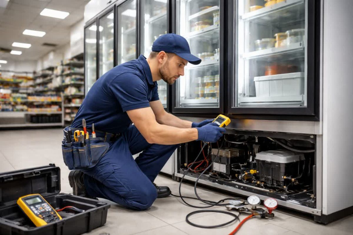 بهترین مرکز تعمیر یخچال ایستاده و صنعتی در تهران کجاست؟