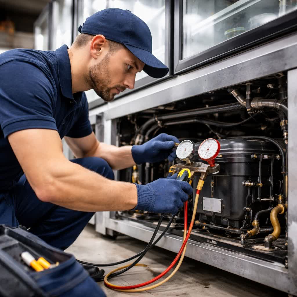 بهترین مرکز تعمیر یخچال ایستاده و صنعتی در تهران کجاست؟